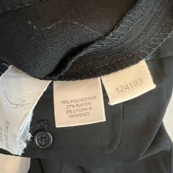 ANN TAYLOR Women’s Cropped Trouser Pants, Size 12, 24” Inseam. - Picture 4 of 5